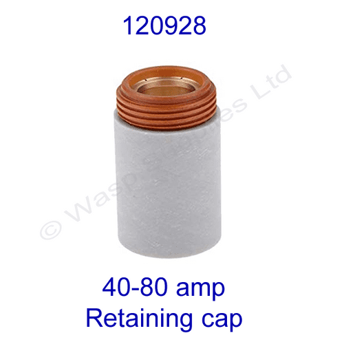 120928 Hypertherm 80 amp  retaining cap powermax 1000  pk 1