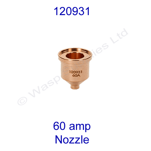 120931 Hypertherm 60amp  Plasma cutting nozzle powermax 1000 pk 5