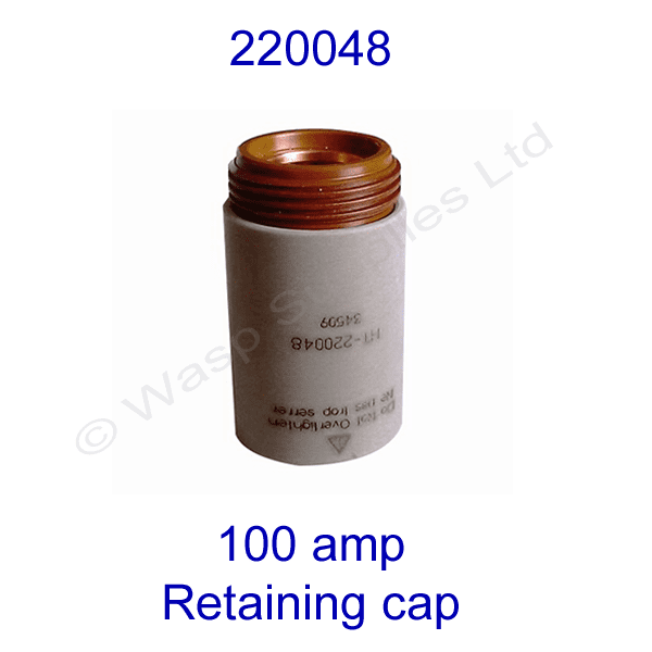 Hypertherm Genuine Powermax 1650 Plasma Cutter 100 Amp Retaining Cap 220048 