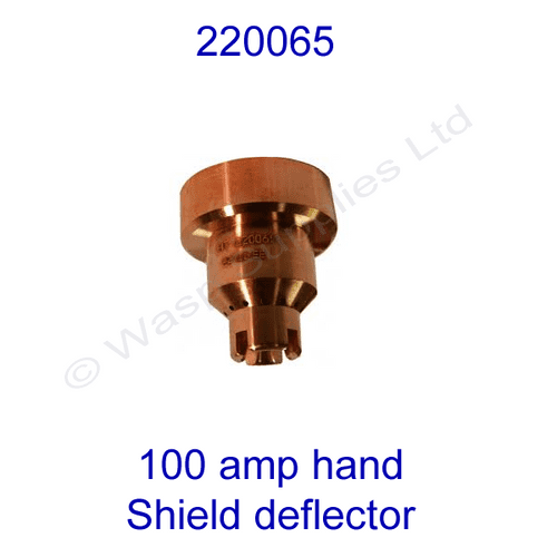 220065 Hypertherm 100 amp  Plasma cutting shield deflector powermax 1650 pk 1