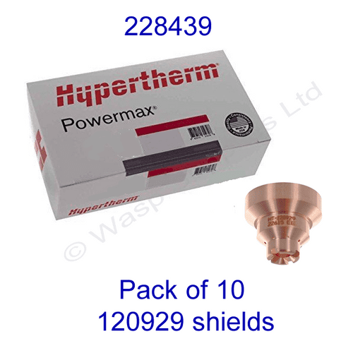 228439 Hypertherm bulk pack of shield deflectors 120929 pack of 10