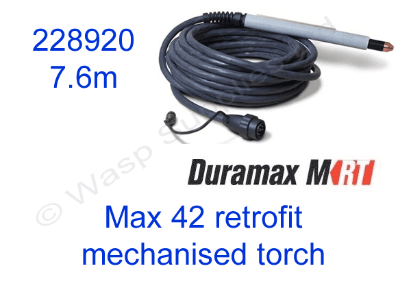 228920 Hypertherm Max 42 mechanised plasma torch retrofit  upgrade, 7.6m long