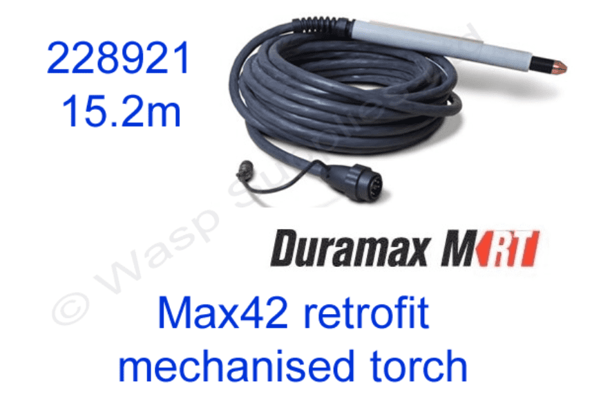 228921 Hypertherm Max 42 mechanised plasma torch retrofit  upgrade, 7.6m long