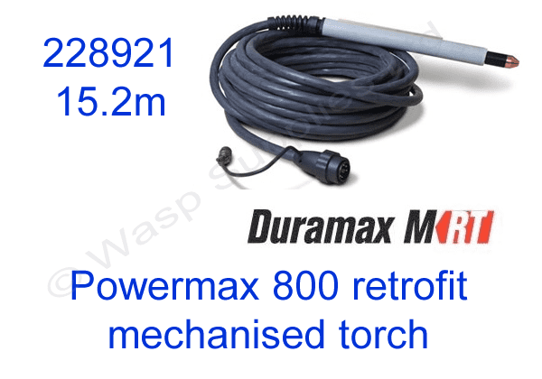 228921 Hypertherm Powermax 800 mechanised plasma torch retrofit  upgrade, 15.2m long