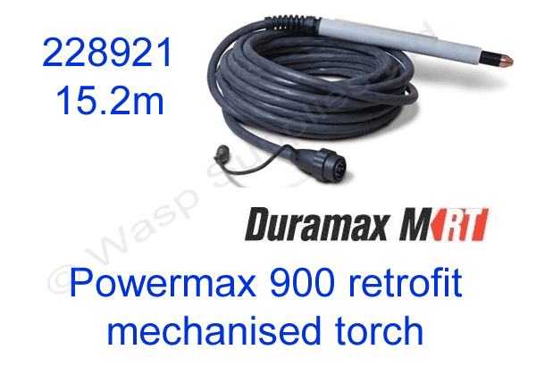 228921 Hypertherm Powermax 900 mechanised plasma torch retrofit  upgrade, 15.2m long