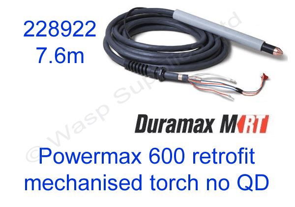 228922 Hypertherm Powermax 600 mechanised plasma torch retrofit  upgrade, 7.6m long
