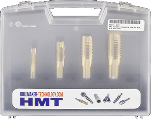 308010-SET2 HMT Versadrive impactatap 4 piece impact tap set, M12, M16, M20 and M24 taps