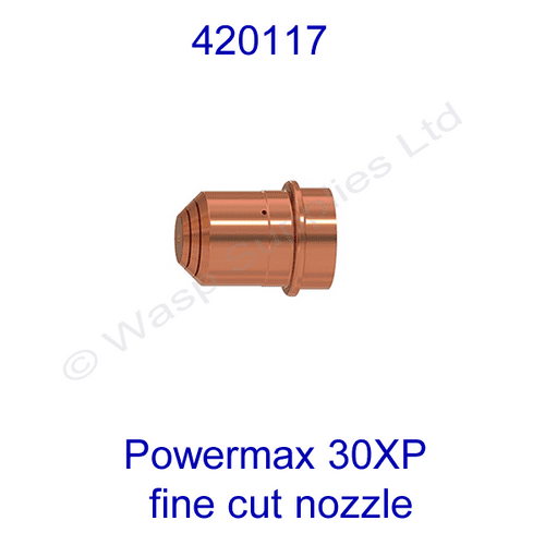 420117 Hypertherm  fine cut  nozzle powermax 30XP pack of 5