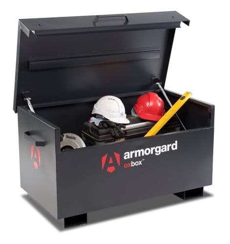 Armorgard Oxbox, manufactured from 1.5 and 2 mm steel.