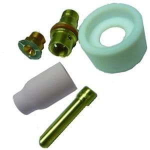 CK 2 series complete Alumina cup gas saver kit, select correct tungsten size .