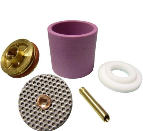 CK 3 series complete Large Alumina cup gas saver kit, select correct tungsten size .