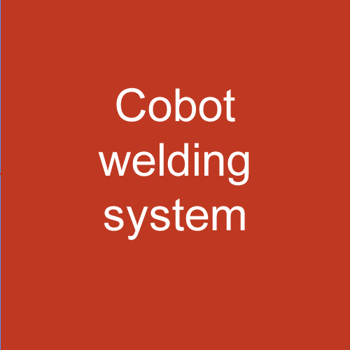 Cobot Mig welding system in detail