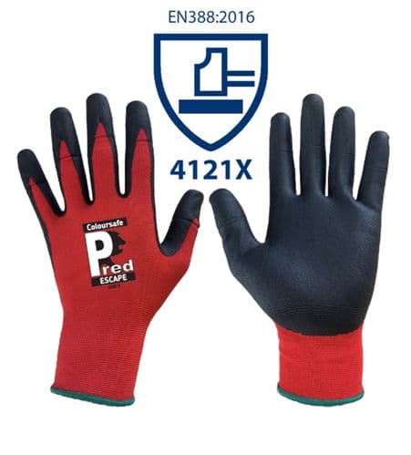 Coloursafe Pred Escape handling glove with detachable finger tips size 9 (L)