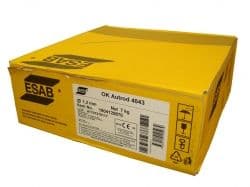 ESAB OK Autrod 4043 Aluminium Mig Welding Wire ~ 5% silicon (7kg)