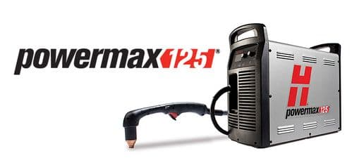 Hypertherm Powermax125 plasma cutting machines 57mm capacity