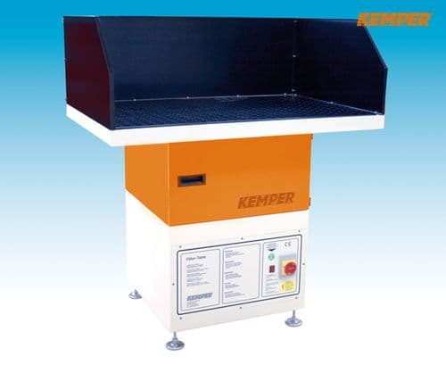Kemper Welding and cutting filter table with integral fan.