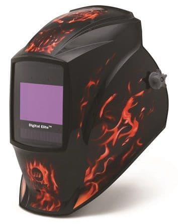 Miller Digital Elite Inferno light reactive auto welding head shield.