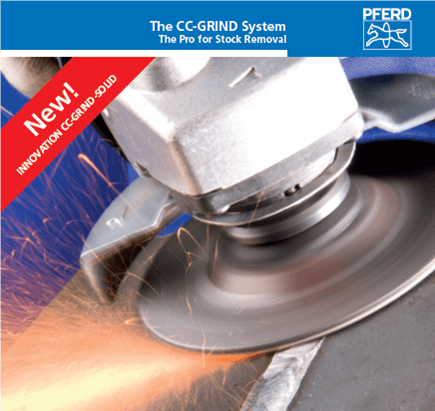 Pferd CC Grind Solid high stock removal grinding discs