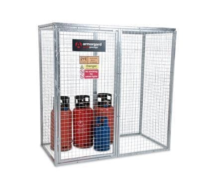 Secure Gas cylinder storage solutions