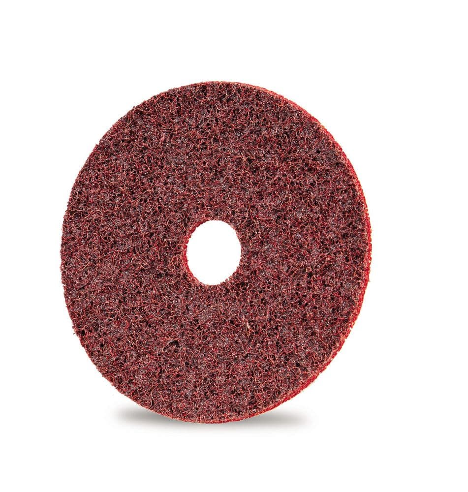 Surface sanding disc with hole (127x22)mm diameter Aluminium Oxide coated (MEDIUM) ~ Boxed in 10's