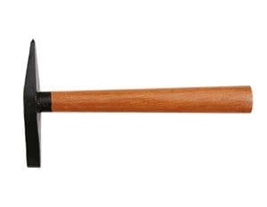 Wooden chipping hammer