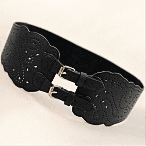 A Belts  Elastic Womens 2 Pin Buckle  Latest  Fashion Belts Zabardo